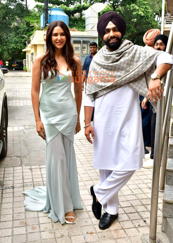 photos ammy virk sonam bajwa and others attend the trailer launch of their punjabi film kudi haryane val di 5