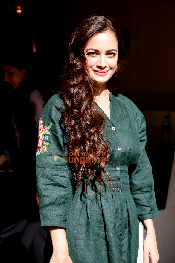 Photos: Dia Mirza snapped in Bandra