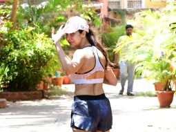 Photos: Malaika Arora snapped outside Diva Yoga in Bandra
