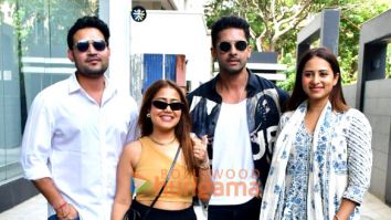 Photos: Neha Kakkar, Ravi Dubey and Sargun Mehta snapped in Andheri