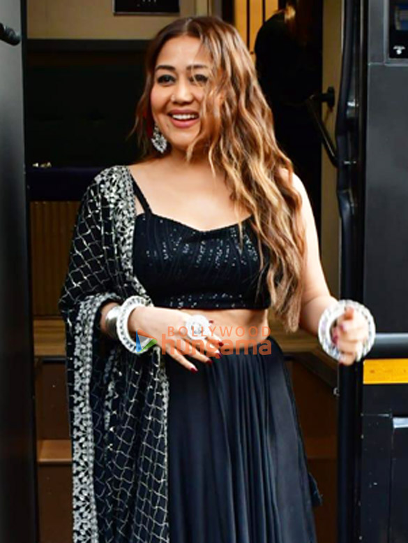 photos neha kakkar snapped on sets of superstar singer 3 2