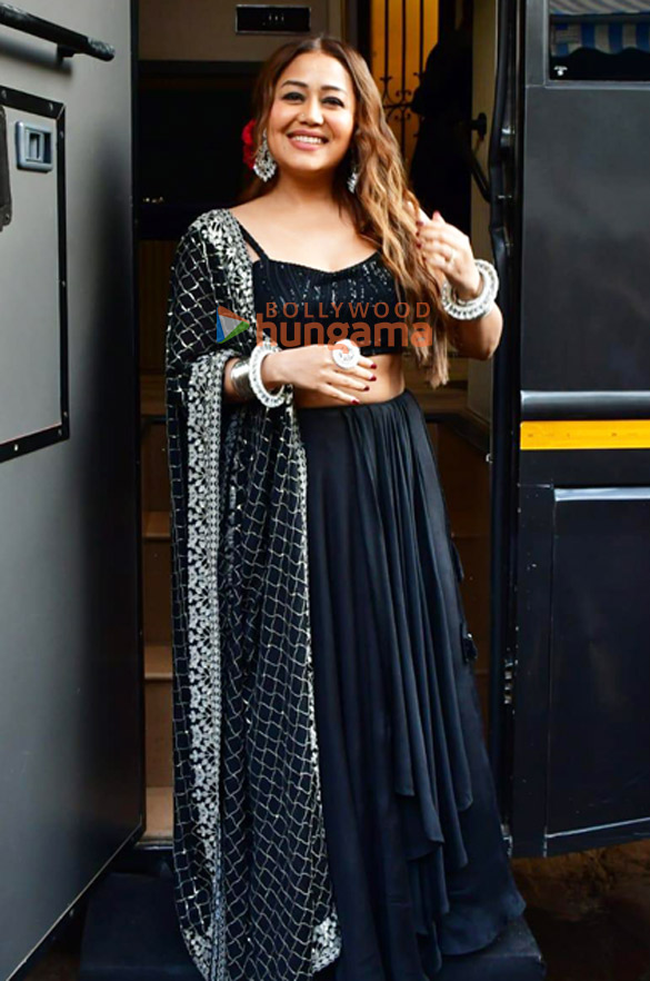 photos neha kakkar snapped on sets of superstar singer 3 3