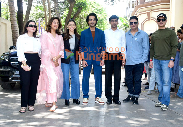 Photos: Rajkummar Rao, Jyothika, Alaya F and others snapped at Victoria Memorial School for the Blind for Srikanth promotions