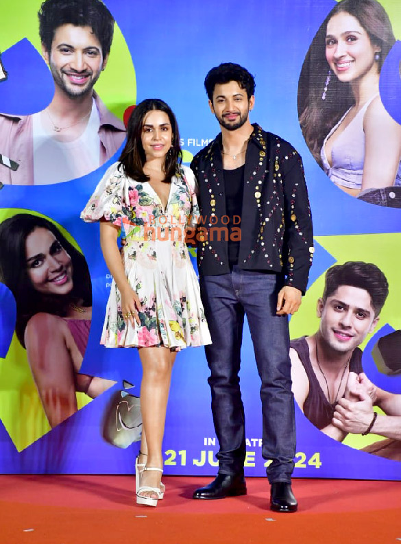 photos rohit saraf pashmina roshan jibraan khan naila grrewal and others snapped at ishq vishk rebound title song launch 11