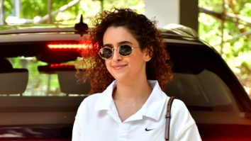 Photos: Sanya Malhotra snapped in Juhu