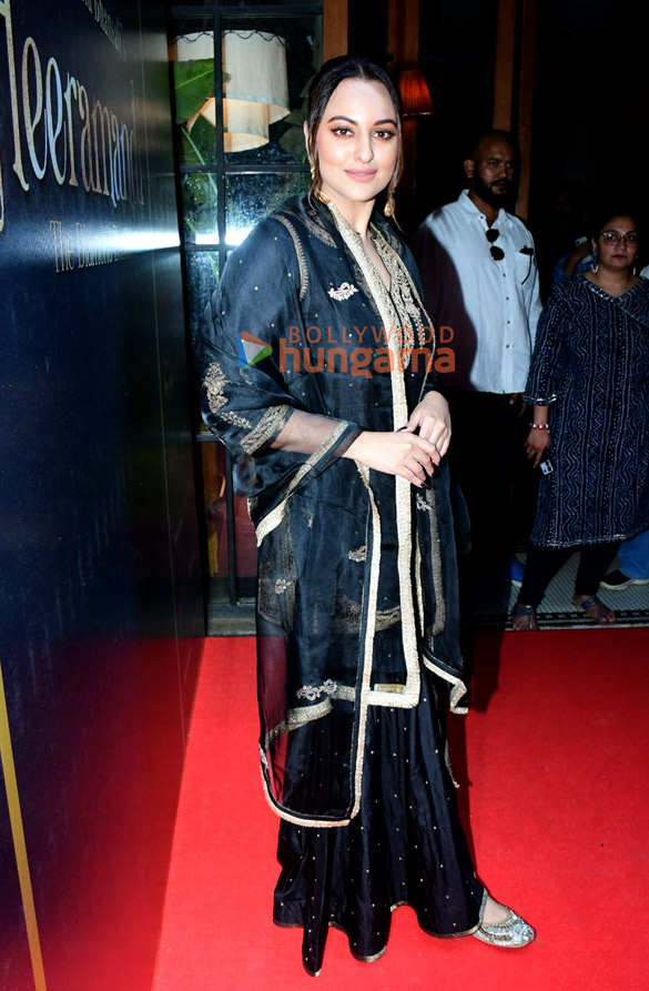 photos sonakshi sinha fardeen khan aditi rao hydari and others snapped at the success bash of heeramandi 1