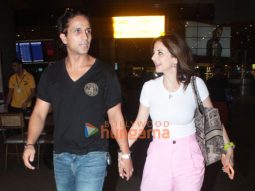 Photos: Sussanne Khan, Arslan Goni and Saiee Manjrekar snapped at the airport
