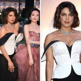 Priyanka Chopra poses with Anne Hathaway, Liu Yifei and Shu Qi while flaunting her new hairdo at Bvlgari event.