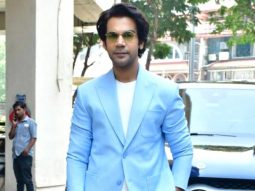 Rajkummar Rao strikes a pose for paps as he gets clicked for ‘Mr & Mrs. Mahi’ promotions