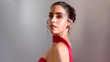 Ravishing in red! Sanya Malhotra