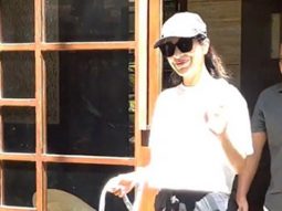 So cute! Sophie Choudry gets clicked with her little pup