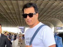 Sonu Sood’s stylish airport look makes a statement at the airport