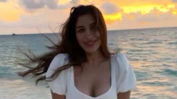 Sophie Choudry enjoys a breezy sunset dancing to her favourite song!