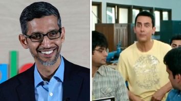 Google CEO Sundar Pichai references Aamir Khan scene from Rajkumar Hirani’s 3 Idiots to explain how to escape exam pressure