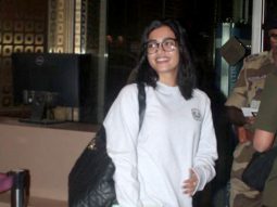 Rashmika Mandanna prefers a comfy casual airport look as she gets clicked