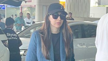 Karisma Kapoor opts for a comfy casual look at the airport