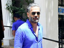 Suniel Shetty is the definition of dapper in this blue shirt