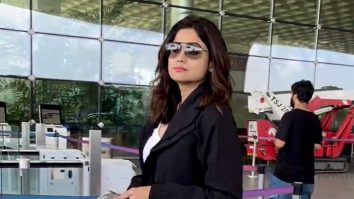 Shamita Shetty nails her airport look in this casual black look
