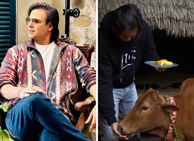 Vivek Oberoi gives a peek into his farmhouse-style home in Mumbai with a cow at the door 