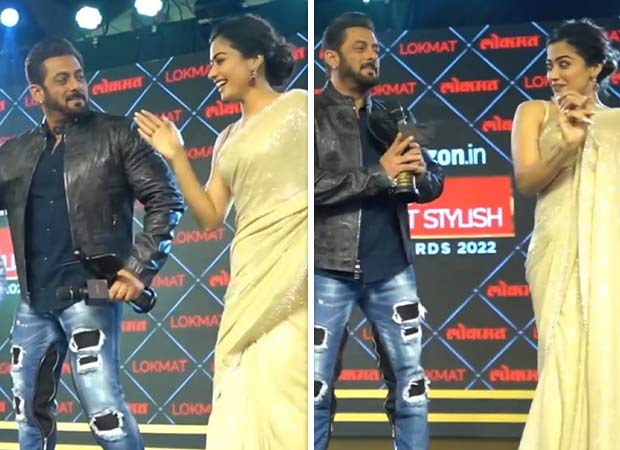 When Sikandar Stars Salman Khan And Rashmika Mandanna Grooved To The Beats Of Pushpas ‘saami