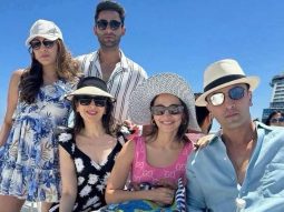 Karisma Kapoor shares stunning photo with Alia Bhatt and Ranbir Kapoor from Ambani cruise