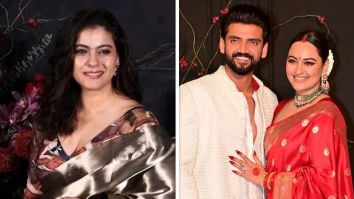 Kajol gets emotional seeing Sonakshi Sinha in crimson saree sindoor during their wedding reception