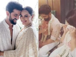 Sonakshi Sinha tears up during her wedding ceremony with Zaheer Iqbal, video goes viral; watch