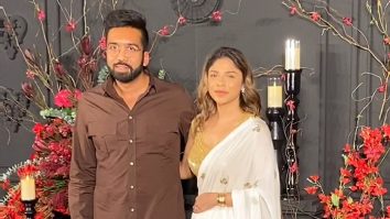 Alamzeb with her real life Tajdar at Sonakshi Sinha & Zaheer Iqbal’s reception