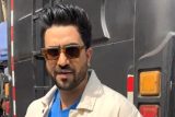 Aly Goni poses for paps in his cool outfit as he gets clicked on sets