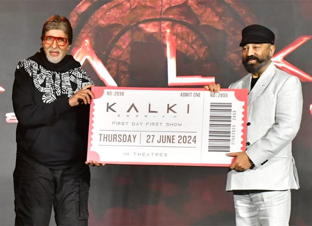 Amitabh Bachchan ‘presents’ first ticket of Kalki 2898 AD to his ‘brother’ Kamal Haasan; latter recalls memories about watching Sholay