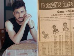 Amol Parashar shares throwback photo of being selected for IIT-JEE after he comes across a newspaper article