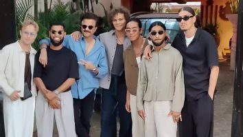 Anil Kapoor strikes a pose with Quickstyle dance group