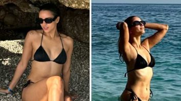 Animal actress Triptii Dimri sets Instagram on fire with her black bikini pics