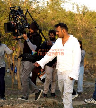 On The Sets Of The Movie Battle Of Chhuriyaan