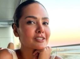 Can’t decide which view looks more beautiful! Esha Gupta enhances the beauty of the sunset