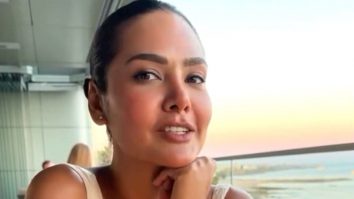 Can’t decide which view looks more beautiful! Esha Gupta enhances the beauty of the sunset