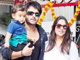 Cutest family! Dipika Kakar poses with husband Shoaib Ibrahim and son