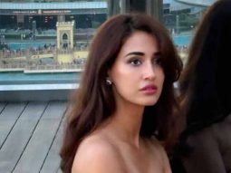 Disha Patani looks breath-taking in Pink Slit dress