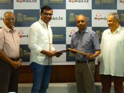 Hombale Films teams up with RV University to launch the School of Film, Media and Creative Arts