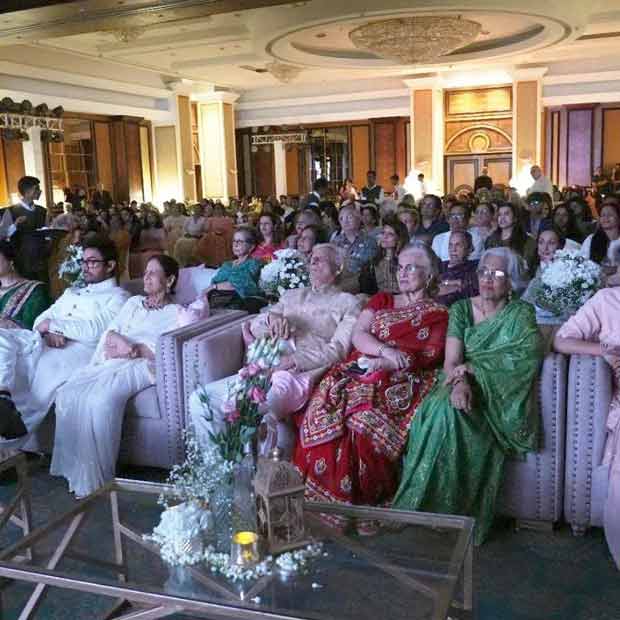 INSIDE PICS Aamir Khan, Kiran Rao, Reena Dutta, Ira Khan, Asha Parekh celebrate 90th birthday bash for Zeenat Hussain