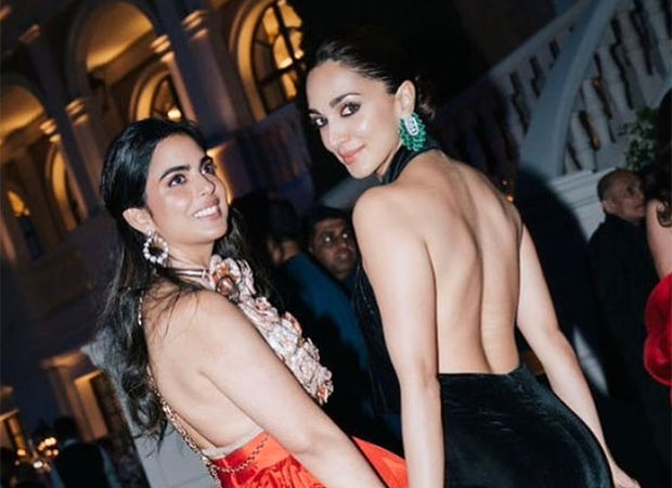 Kiara Advani and Isha Ambani stun in backless gowns at Anant Ambani-Radhika Merchant's pre-wedding gala