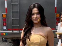 Jannat Zubair looks flawless dressed in this denim tube dress