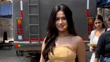 Jannat Zubair looks flawless dressed in this denim tube dress