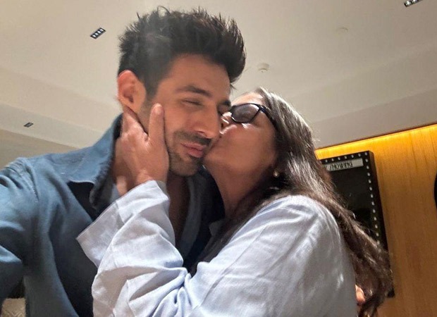 Kartik Aaryan gets sweet kiss and high praise from Shabana Azmi for Chandu Champion: “Every word you said feels like a medal for me” 