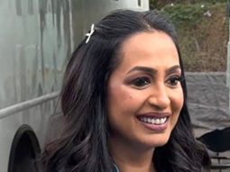 Kashmera Shah dazzles in blue as she interacts with paps