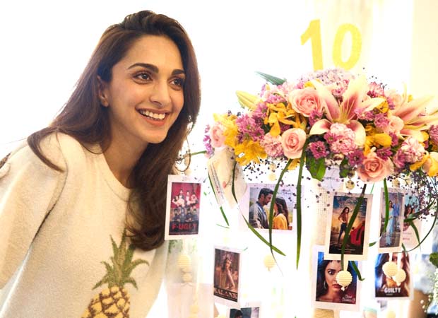 Kiara Advani gets emotional in this video as she completes 10 years in the industry
