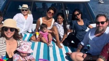 Priyanka Chopra parties with daughter Malti Marie and The Bluff team on yacht amid shoot, watch