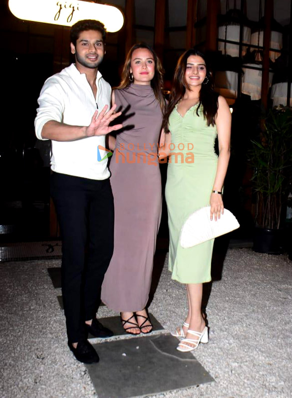 photos abhimanyu dassani avantika dasani and jim sarbh snapped at gigi restaurant in bandra 3
