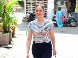 Photos: Aditi Rao Hydari snapped outside a gym in Bandra