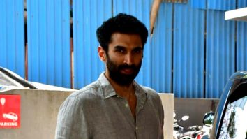 Photos: Aditya Roy Kapur and Huma Qureshi snapped in Juhu